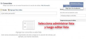 3.editar lista de conocidos